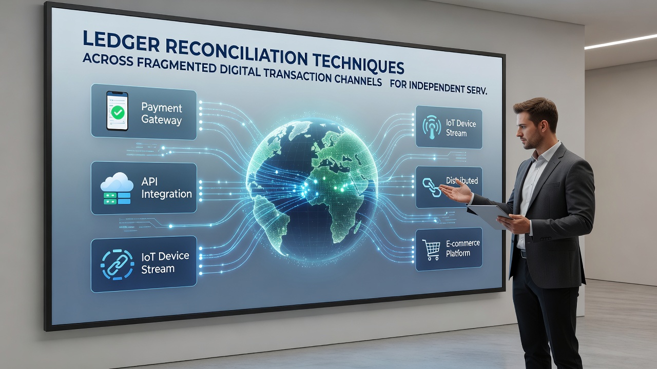 Reconciliation dashboard displaying matched and unmatched transactions from various digital payment channels
